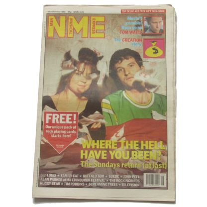 19th September 1992 – NME (New Musical Express)