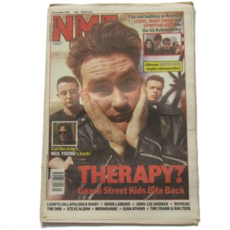 7th November 1992 – NME (New Musical Express)