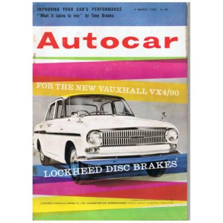 9th March 1962 - Autocar magazine