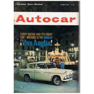 8th June 1962 - Autocar magazine