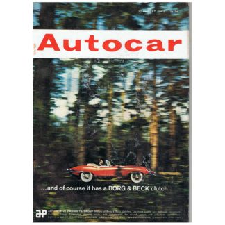10th August 1962 - Autocar magazine