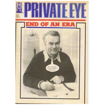 8th June 1990 - Private Eye - issue 743