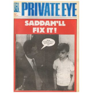 31st August 1990 - Private Eye - issue 749