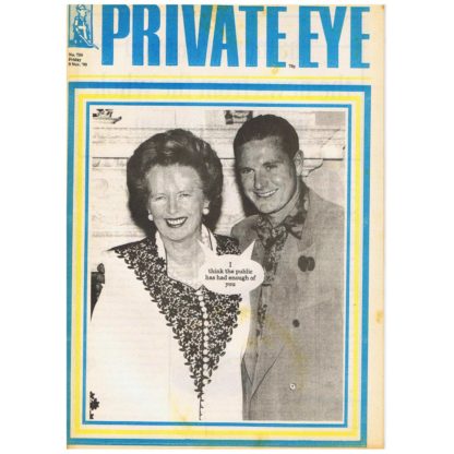9th November 1990 - Private Eye - issue 754