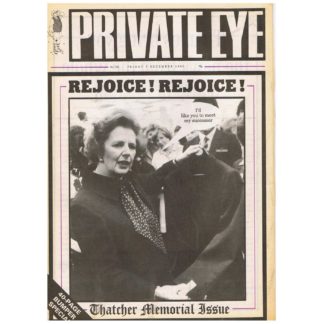 7th December 1990 - Private Eye - issue 756