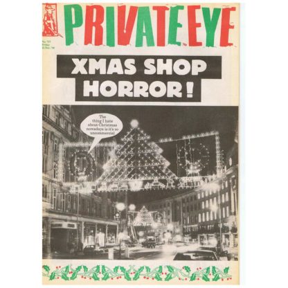 23rd December 1990 - Private Eye - issue 757