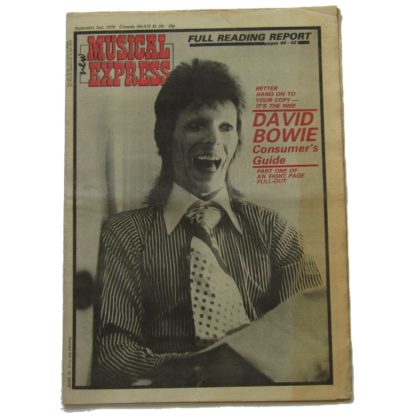2nd September 1978 – NME (New Musical Express)