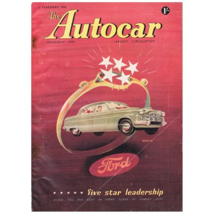 12th February 1954 - Autocar magazine