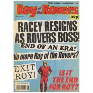 3rd February 1990 - Roy of the Rovers