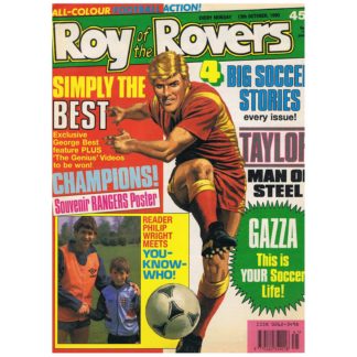 13th October 1990 - Roy of the Rovers