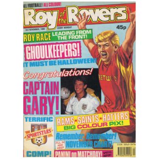 3rd November 1990 - Roy of the Rovers