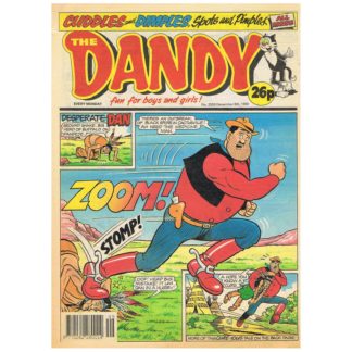No 2562 UK Paper Comic The DANDY Comic Date 29//12//1990