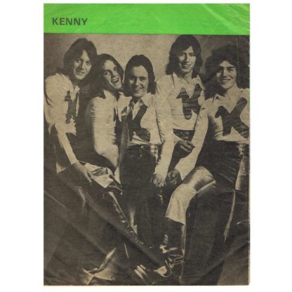 May 1975 - Words, Record Song Book - Kenny