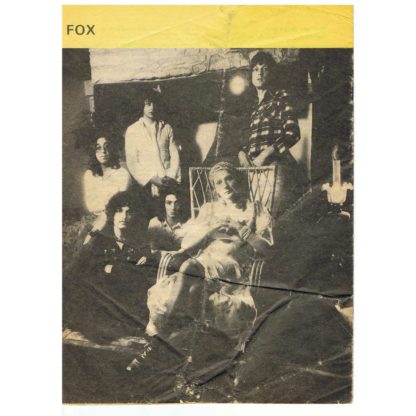 July 1975 - Words, Record Song Book - Fox