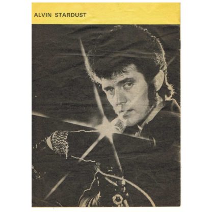 November 1975 - Words, Record Song Book - Alvin Stardust