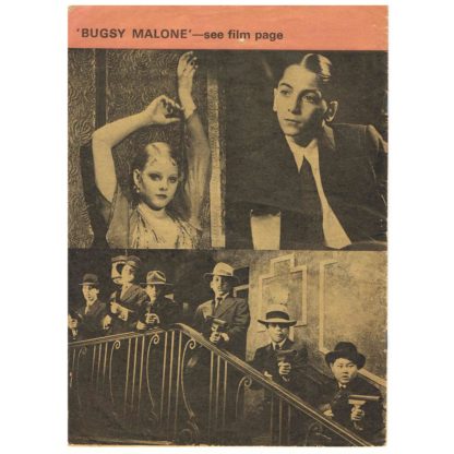 August 1976 - Words, Record Song Book - Bugsy Malone