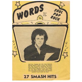 November 1979 - Words, Record Song Book