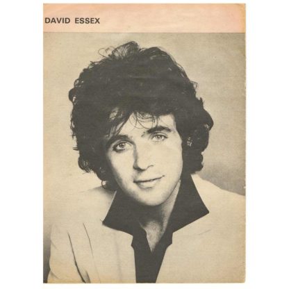 October 1973 - Words, Record Song Book - David Essex