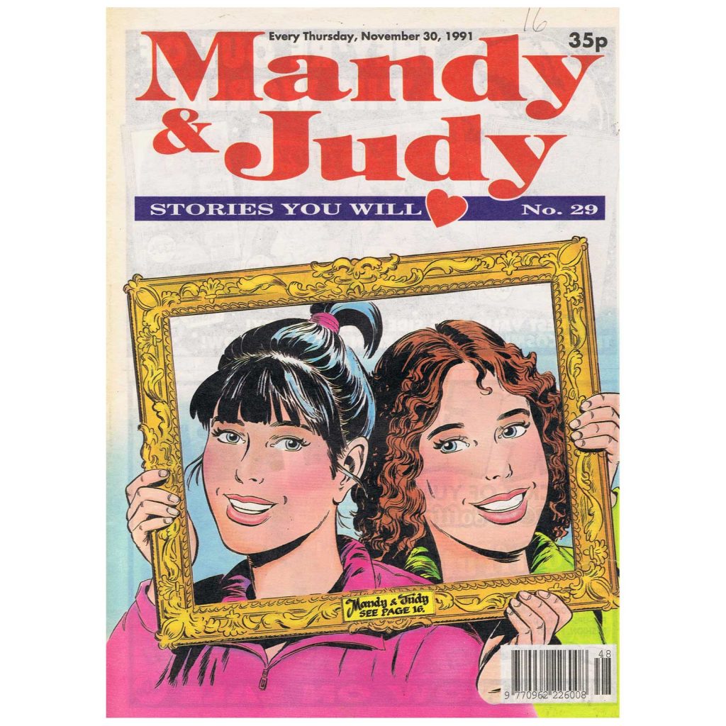 30th November 1991 Mandy And Judy Very Collectable