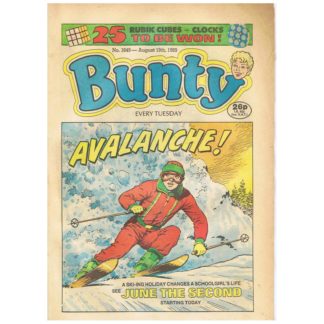 19th August 1989 - Bunty - issue 1649