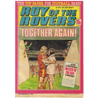 4th April 1981 - Roy of the Rovers