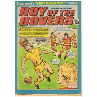 12th December 1981 - Roy of the Rovers