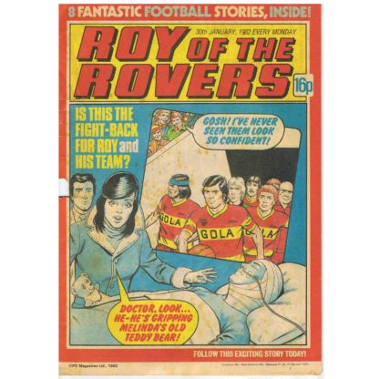 30th January 1982 - Roy of the Rovers