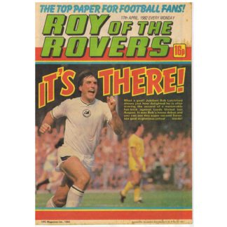 17th April 1982 - Roy of the Rovers