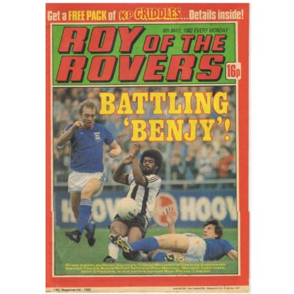 8th May 1982 - Roy of the Rovers