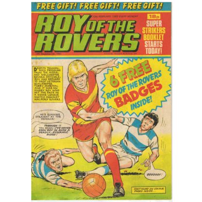 12th February 1983 - Roy of the Rovers