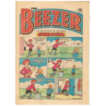 10th October 1981 - The Beezer