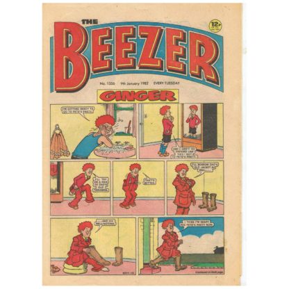 9th January 1982 - The Beezer - issue 1356