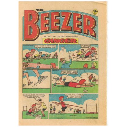 31st July 1982 - The Beezer