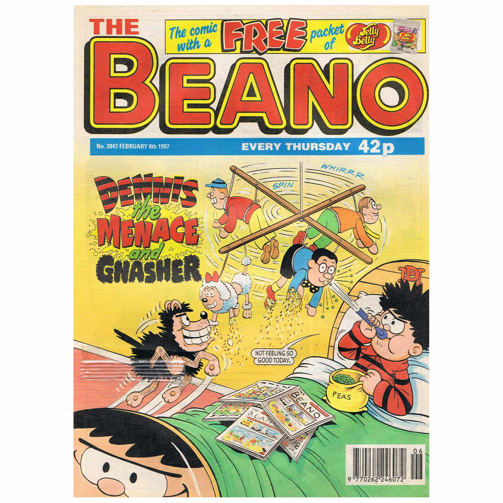 Issue No 2716-06/08/1994 THE BEANO Comic UK paper comic