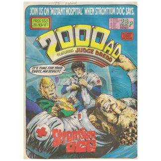 2000 AD comic - 28th November 1987 - issue - 550