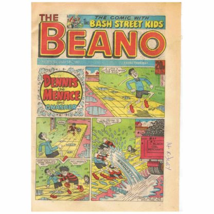 19th December 1987 – The Beano - issue 2370