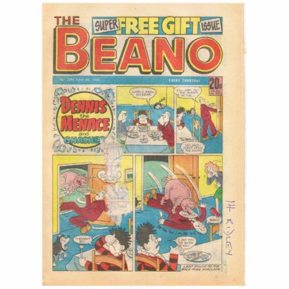 4th June 1988 – The Beano - issue 2394