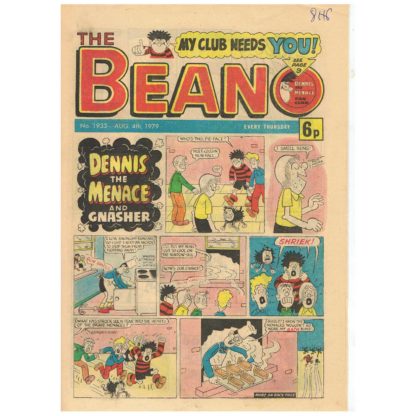 4th August 1979 - The Beano - issue 1933