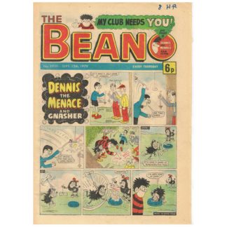 15th September 1979 - The Beano - issue 1939