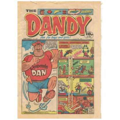 15th August 1987 - The Dandy - issue 2386