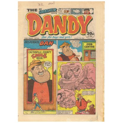 17th October 1987 - The Dandy - issue 2395