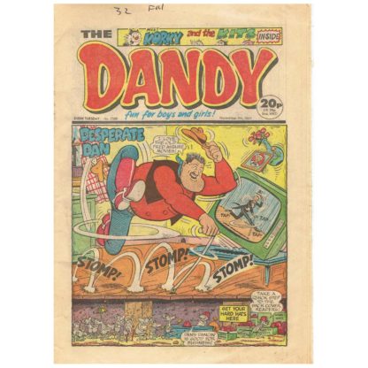 7th November 1987 - The Dandy - issue 2398