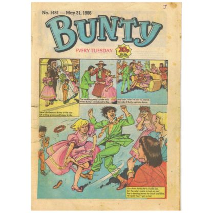 31st May 1986 - Bunty - issue 1481
