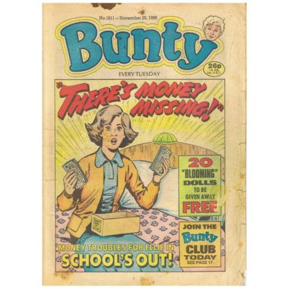 26th November 1988 - Bunty - issue 1611