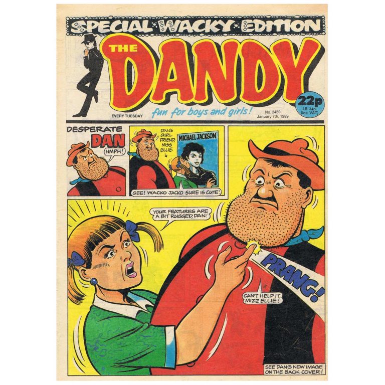 7th January 1989 - BUY NOW - The Dandy comic - issue 2459