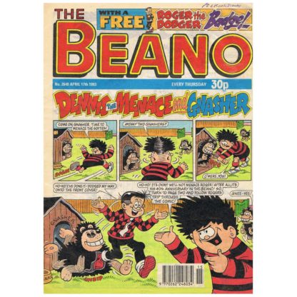 17th April 1993 - The Beano - issue 2648