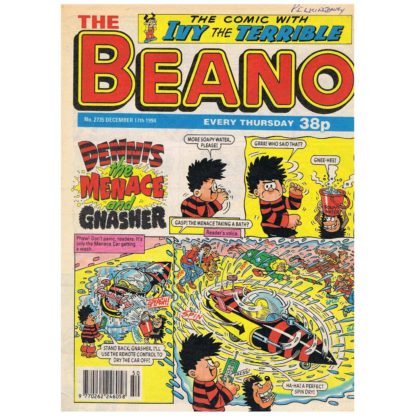 17th December 1994 - The Beano - issue 2735