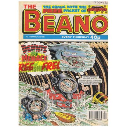 The Beano - 2nd March 1996 - issue 2798