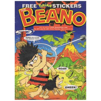 7th July 2001 - The Beano - issue 3077