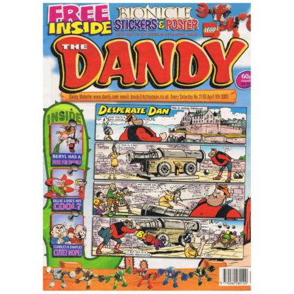 6th April 2002 - The Dandy - issue 3150